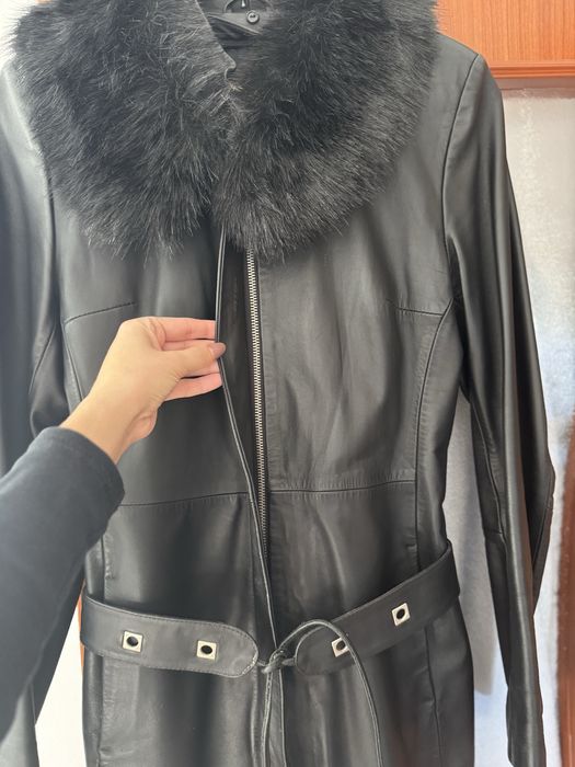 Skóra naturalna długa