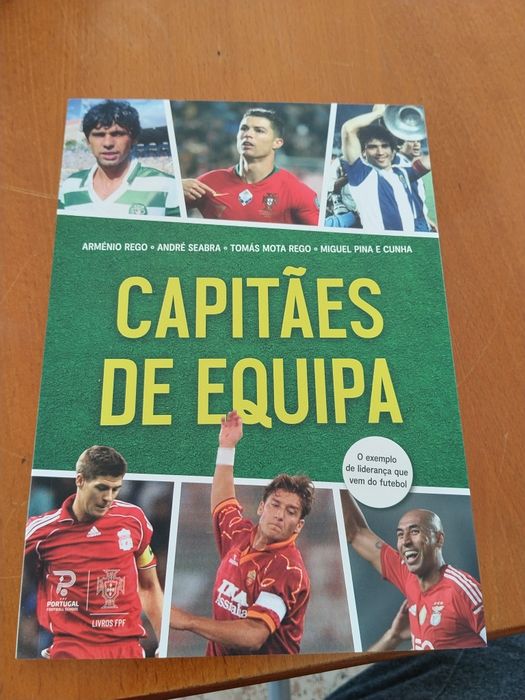 Livro Capitães de Equipa (Novo e portes incluídos)