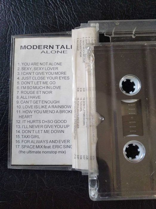 Аудиокассета Modern Talking.Alone.