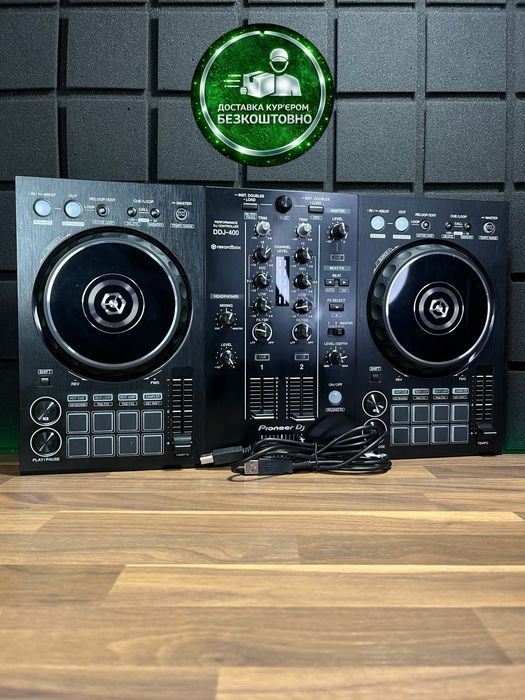 Pioneer DDJ-400 (Доставимо кур’єром — БЕЗКОШТОВНО!)