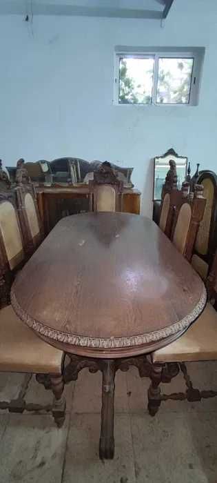 Conjunto Sala em Madeira exótica Jambire