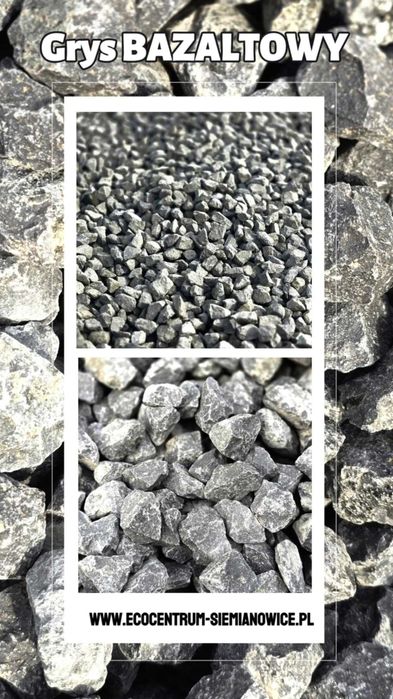 otoczak grys granitowy, kora kamienna, grecki, bazalt, piasek, dolomit