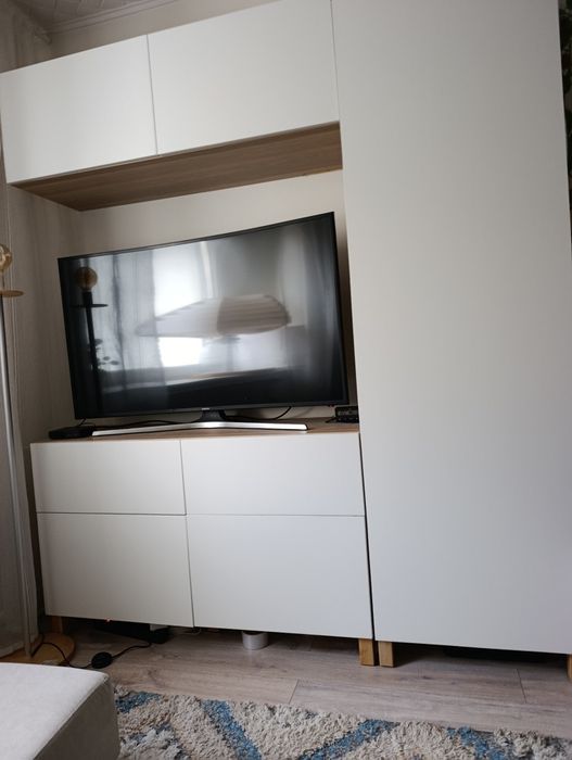 Ikea Besta zestaw mebli szafka komoda, szafa