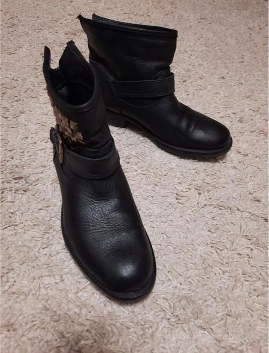 Ботинки  кожаные челси 40, 40,5 размер