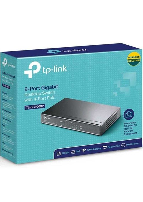 TP-Link TL-SG1008P - 4-Port POE Switch64740128014465122