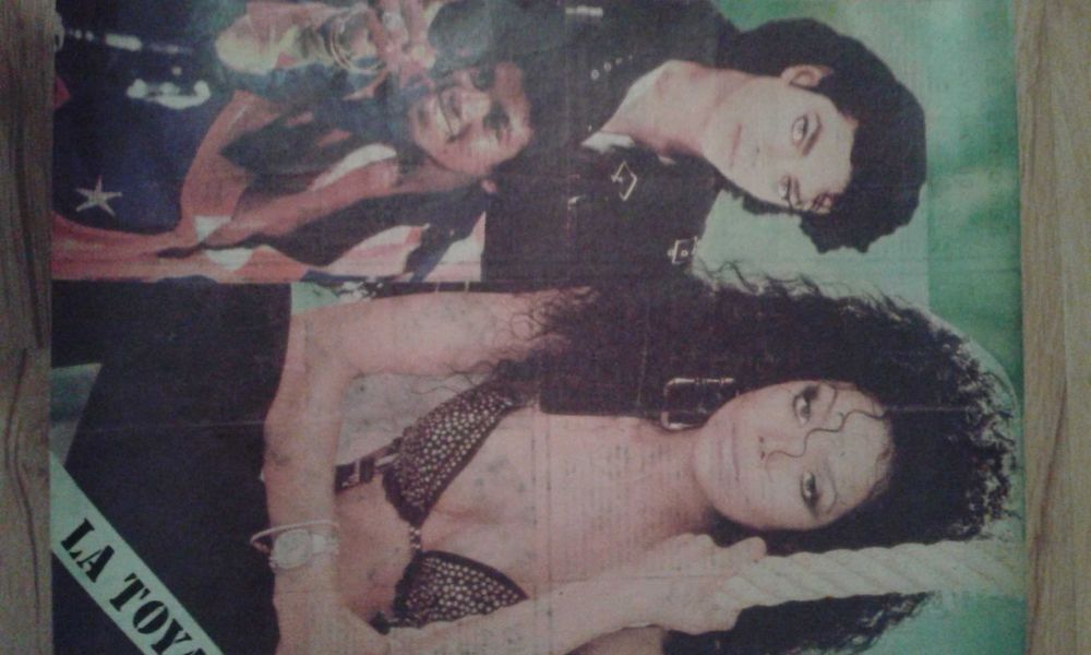 Michael Jackson La Toya Jackson Plakat Unikat