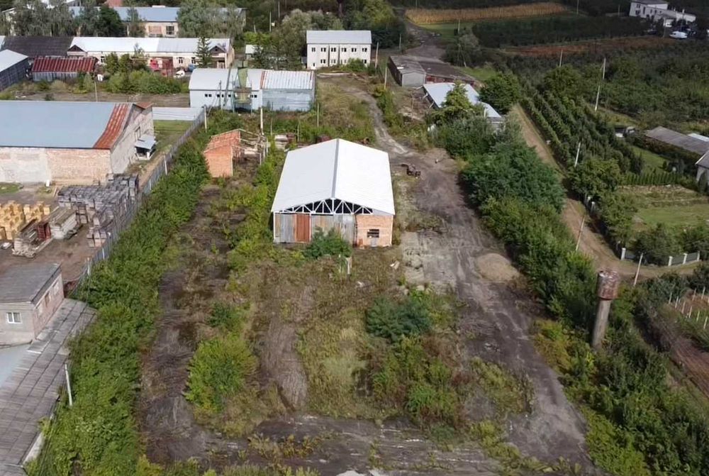 Промзона: Складський комплекс, Ангари, Виробництво 450кВт, Кран-балка
