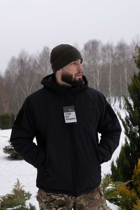 Тактична військова чоловіча зимова куртка Call Dragon Level 7 Black