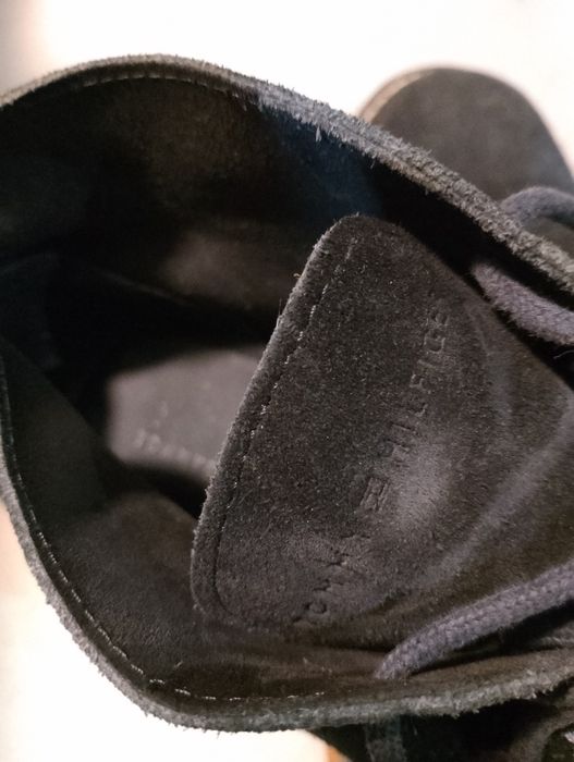 Botas de camurça azul escuro da Tommy Hilfiger