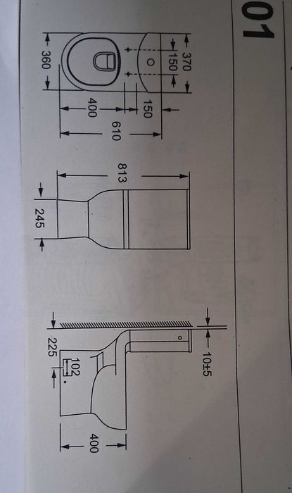 kompakt WC - nowy- system Wirowy, firma CERSANIT