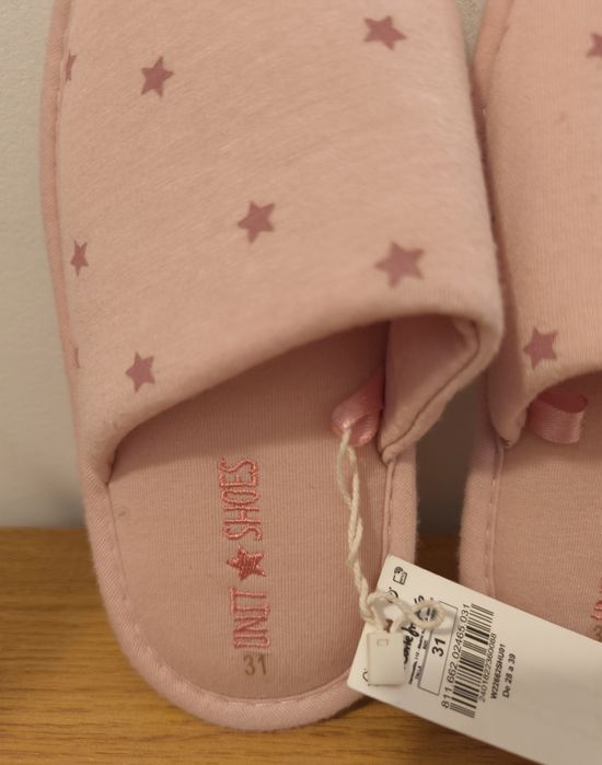 Chinelos Novos Rosa Da Unit
