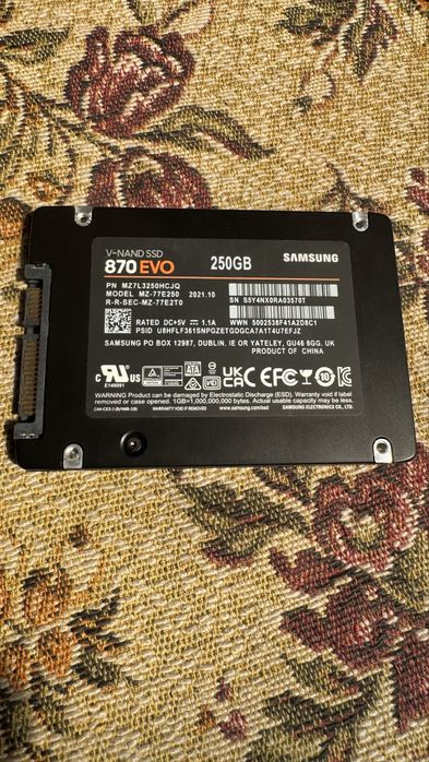 Диски HDD SSD Sumsung
