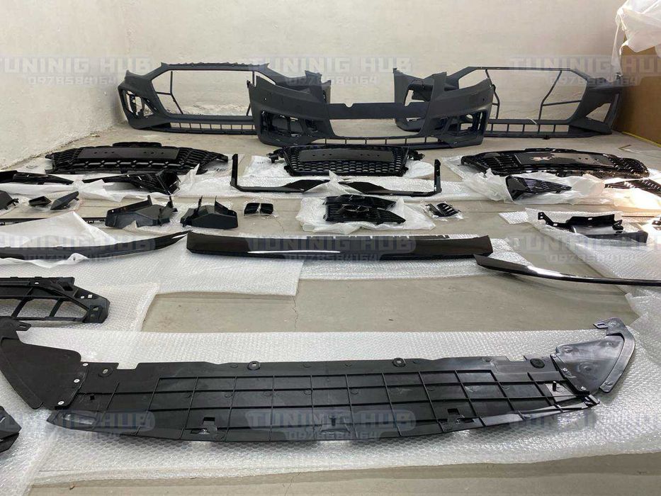 передній бампер Audi ауди a4 b8 b9 a6 c8 RS rs4 rs6 передний бампер