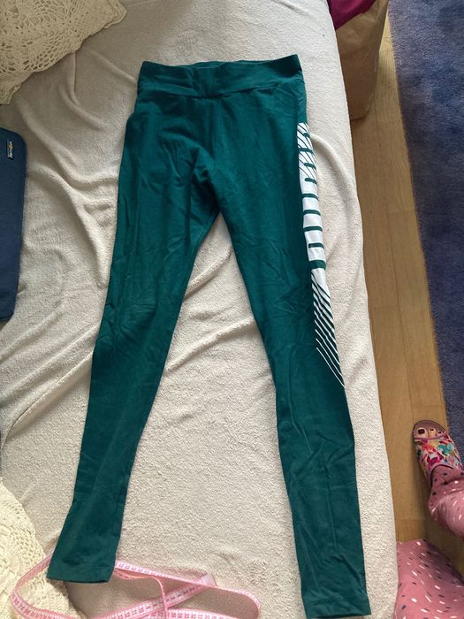 Legginsy puma zielone damskie