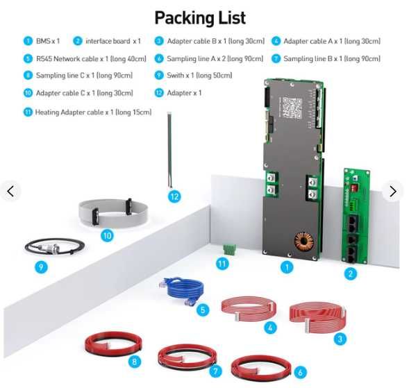 JK BMS PB2A16S20P 200а 2A  v 19 8S-16S Jikong