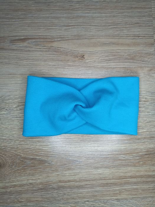 Nowa opaska przeplatana na głowę turban headband jesienna oversize sze