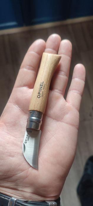 Opinel 07 Нож для каштана и чеснока  ніж малюк кіготь  кісточка каштан
