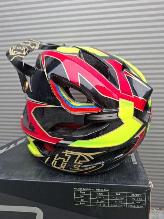 Kask rowerowy full face DH downhill Troy Lee Designs Stage Ropo Mips M / L 57-59 cm