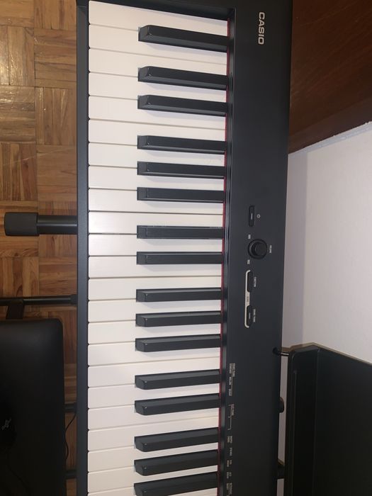 Piano Digital Casio CDP-S110 com suporte+banco+fones de ouvido