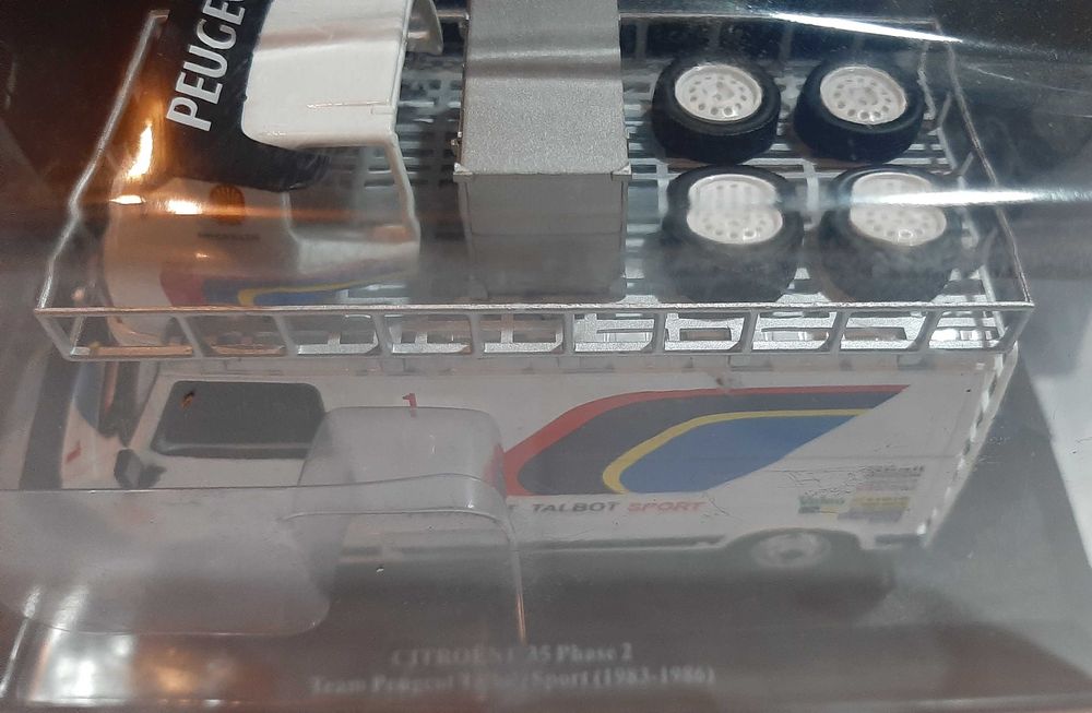 Miniatura assistência de Rally Citroën C35 esc. 1/43