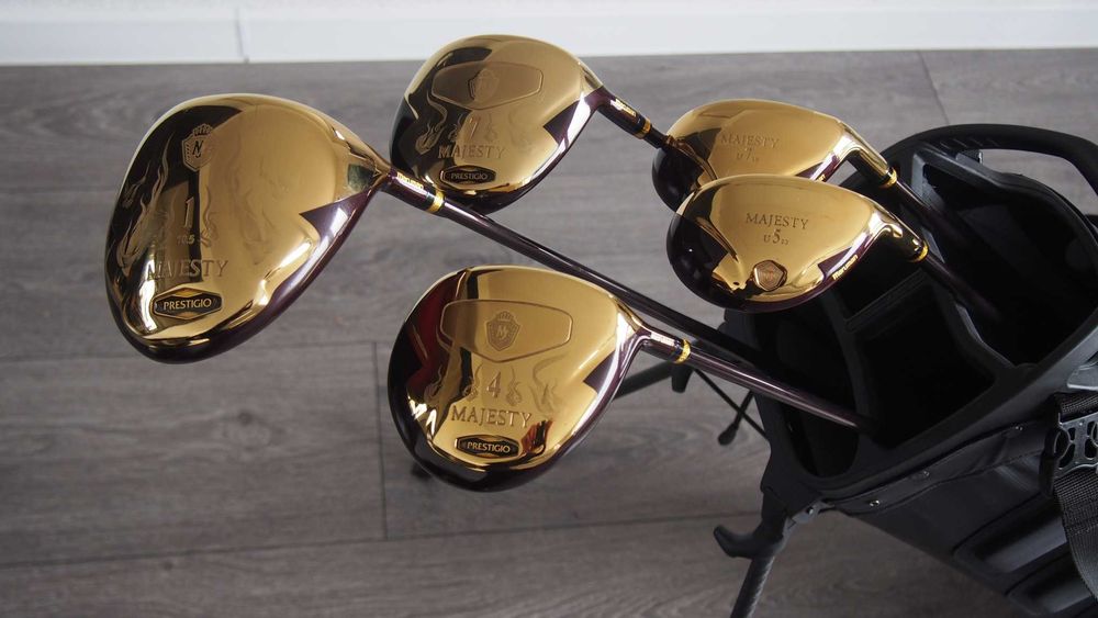 Luksusowe kije do golfa Maruman Majesty Prestigio Gold Premium