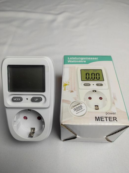 Analizator energii elektrycznej, pomiar zużycia
