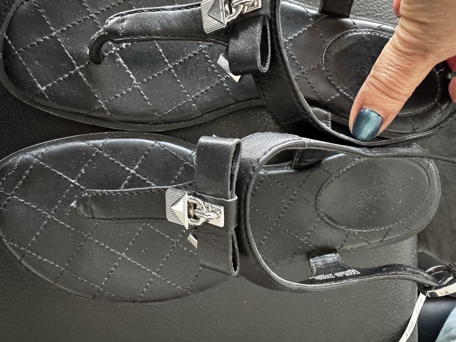 Michael Kors sandałki japonki 37/7M. Wkładka 24 cm