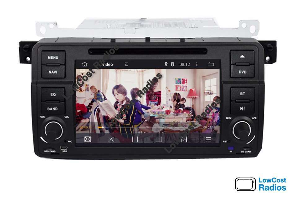 MARÇO!!! Rádio BMW Série 3 - E46 ANDROID 15 GPS 2DIN Wifi, BT