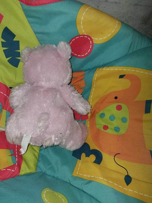 Różowy miś misiek zabawka przytulanka pluszak