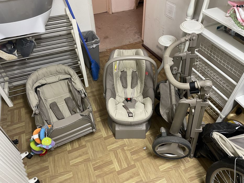Conjunto Trio carrinho de passeio