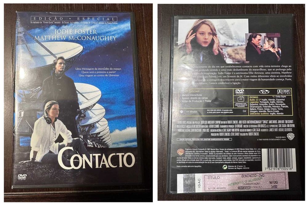 Venda direta de DVD's de filmes Clássicos