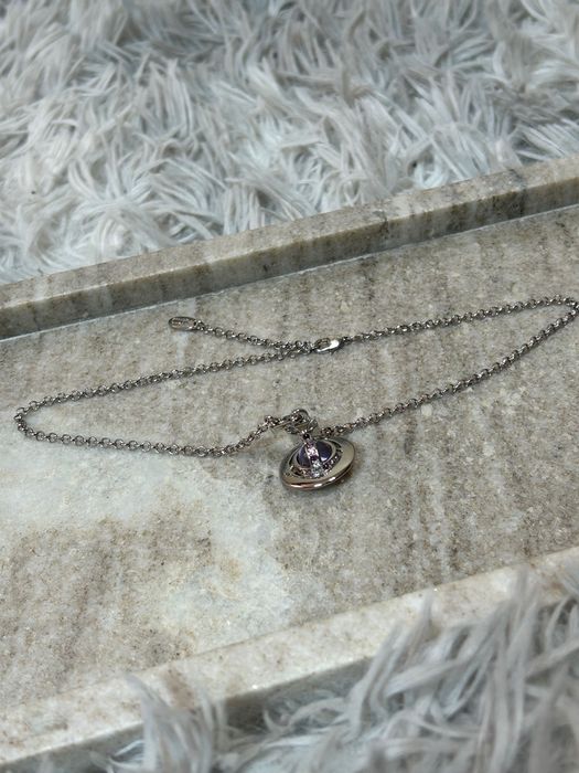 Подвеска Vivienne Westwood Mini Orb Purple