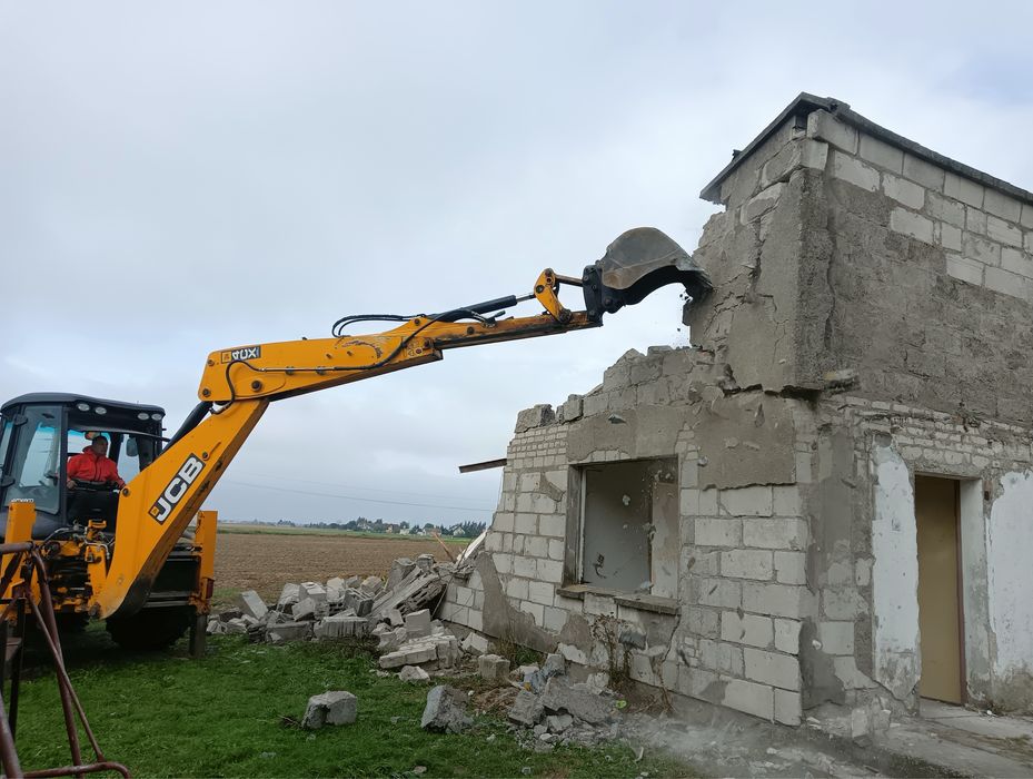 Rozbiórki, wyburzenia Torun Chelmno Swiecie Grudziadz