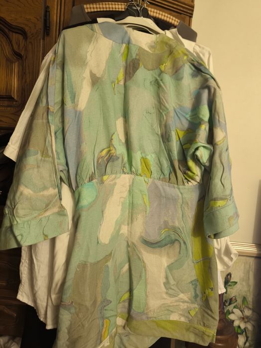 Kimono z lnu i viscozy