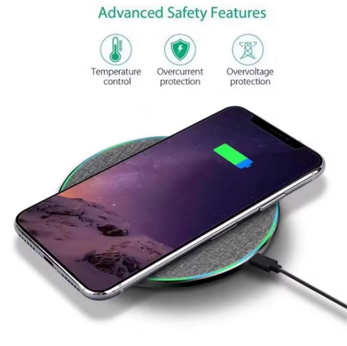 Бездротова зарядка для телефона, fast charger
