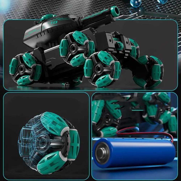 Акція! Танк-трансформер 360° з водяними снарядами