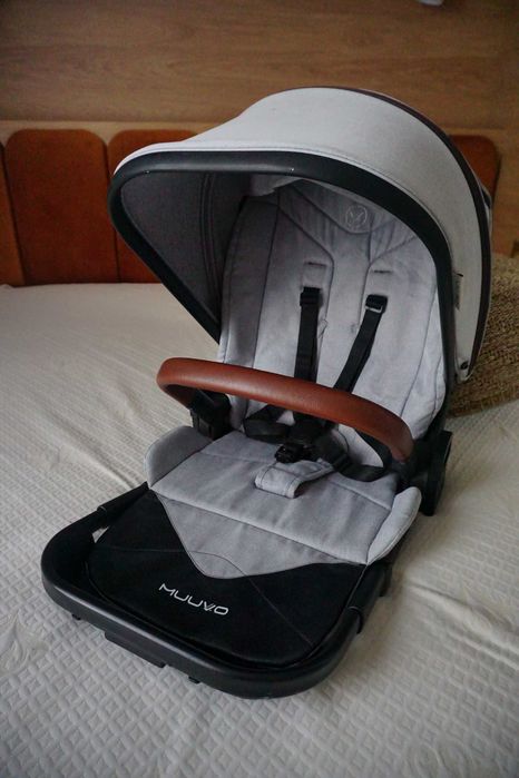 Spacerówka Muuvo Slick szara