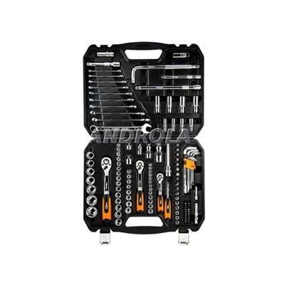 Klucze nasadowe 1/4" 1/2" 3/8" 126el walizka NEO