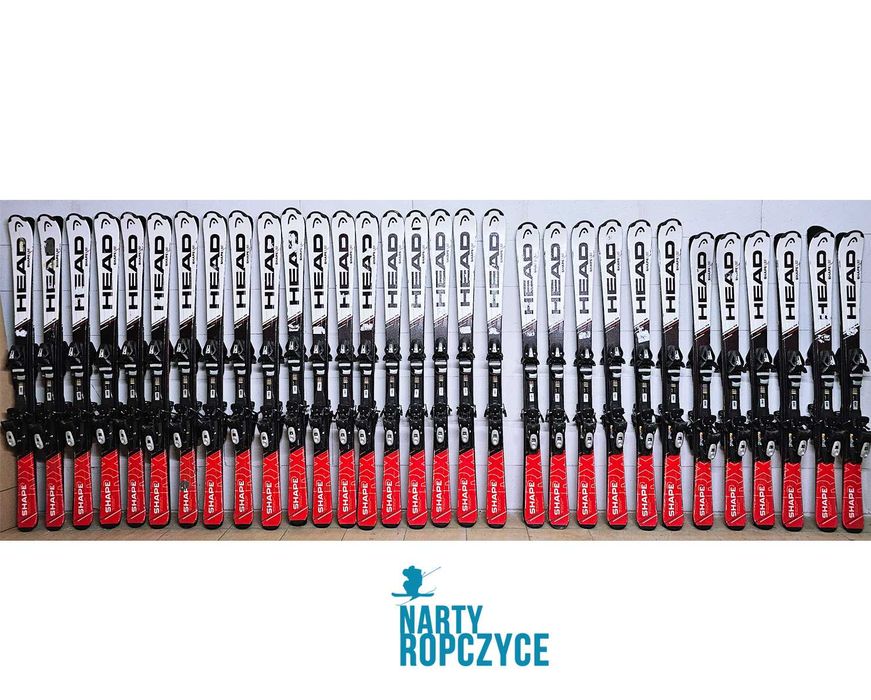 NartyRopczyce HEAD Narty 163 RX SHAPE PAKIET