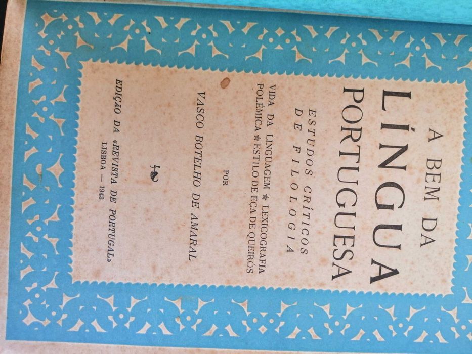 Vasco Botelho de Amaral - a lingua inglesa e a vida em londres