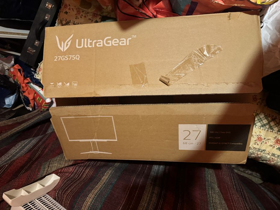 Monitor LG Ultragear “27” 27GS75Q-B IPS QHD200HZ