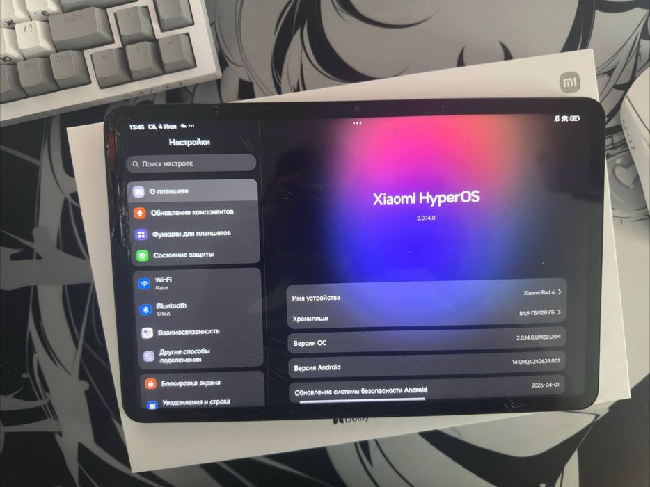 Xiaomi mi pad 6 128/6 битий екран ЧИТАЙТЕ ОПИС!