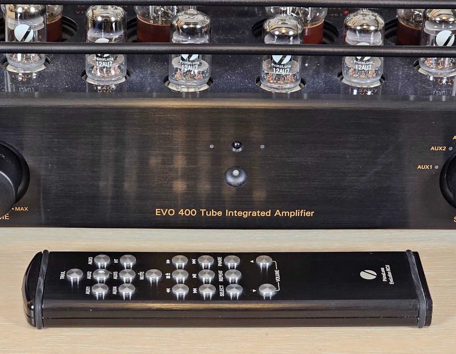 PrimaLuna EVO 400 – zintegrowany wzmacniacz lampowy, stan idealny