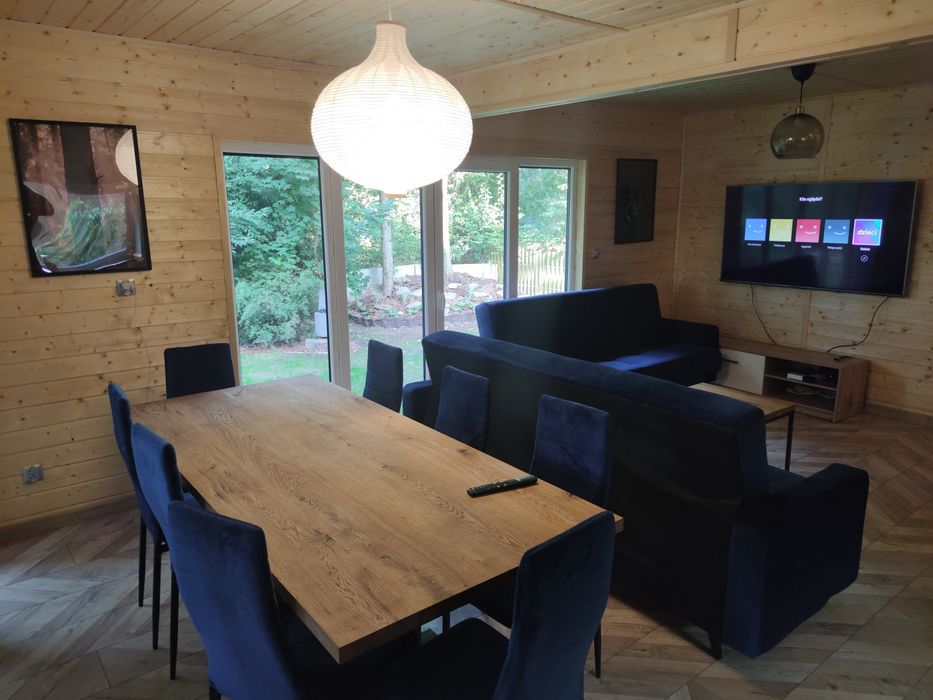 Nowy Dom nad jeziorem FERIE,,Wakacje 2026, sauna,jacuzz