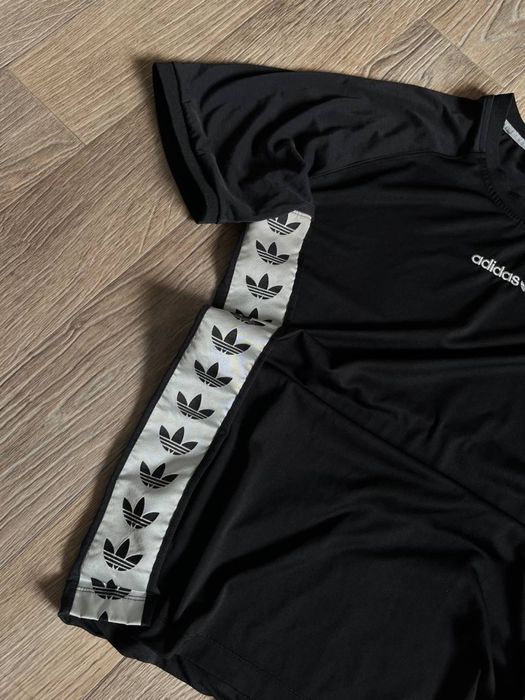 Футболка чоловіча Adidas Trefoil з лампасами, розмір XL