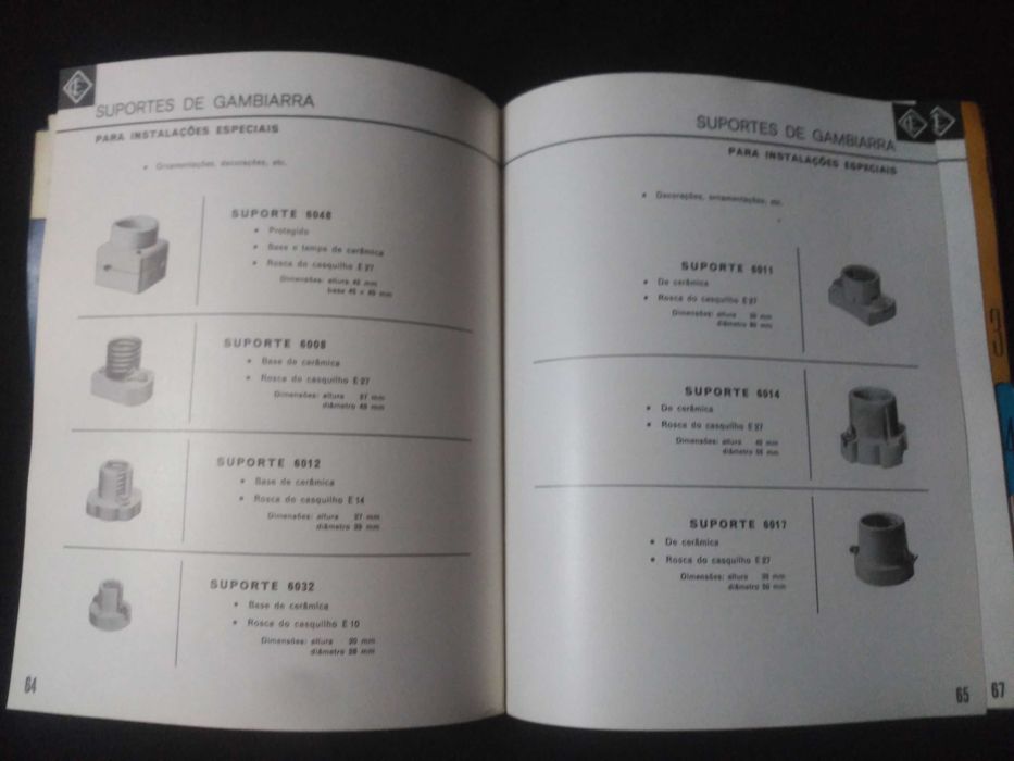 Candal - Catálogo de material eléctrico de Dezembro de 1967