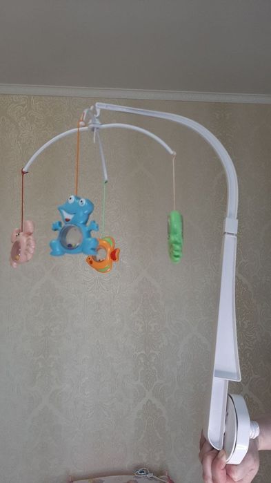 Мобіль Canpol Babies (Канпол Бебіс) Карусель пластикова Звірятка