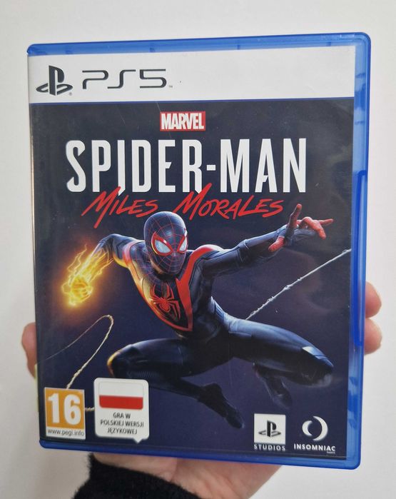 Gra Spiderman Miles Morales PS5 Salon Canal+ Rajcza
