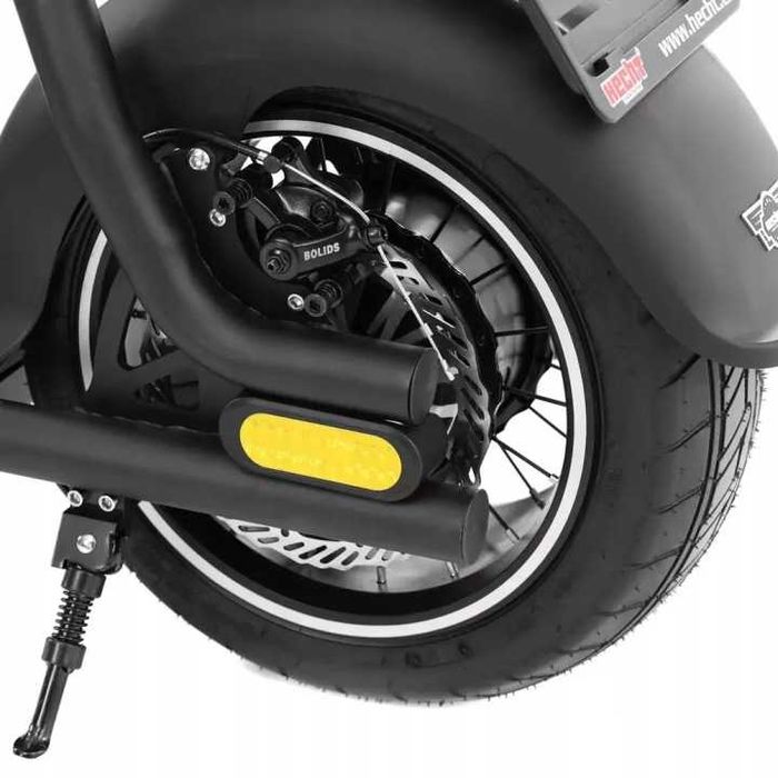 Skuter elektryczny HECHT COCIS MINI CARBON silnik 1000W prędkość 42km/h