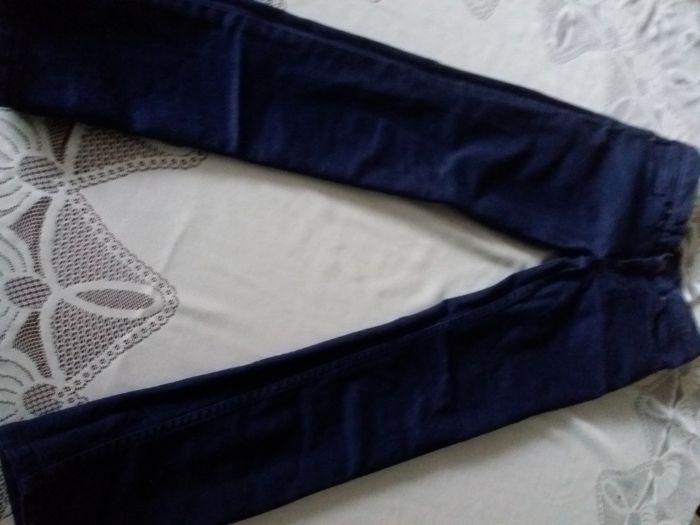 Spodnie chłopięce jeans granatowe DCSHOECO USA 10 lat